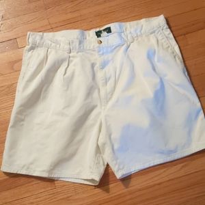 Hunt Club white cotton shorts -sz 40